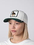 Бейсболка GOORIN BROTHERS арт. 101-2971 (темно-зеленый / белый)